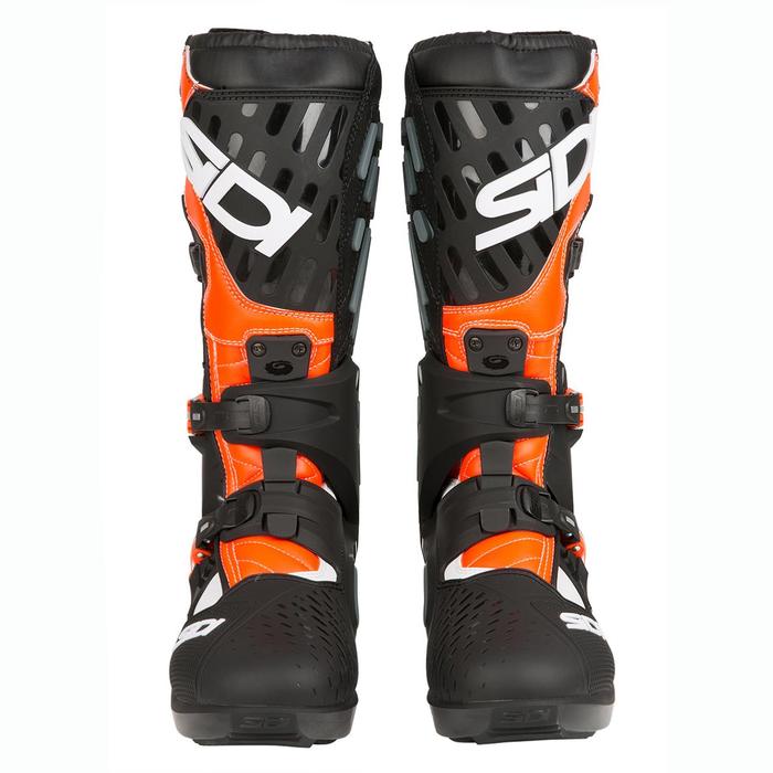 SIDI ATOJO SRS MX BOOTS - WHITE-BLACK-ORANGE