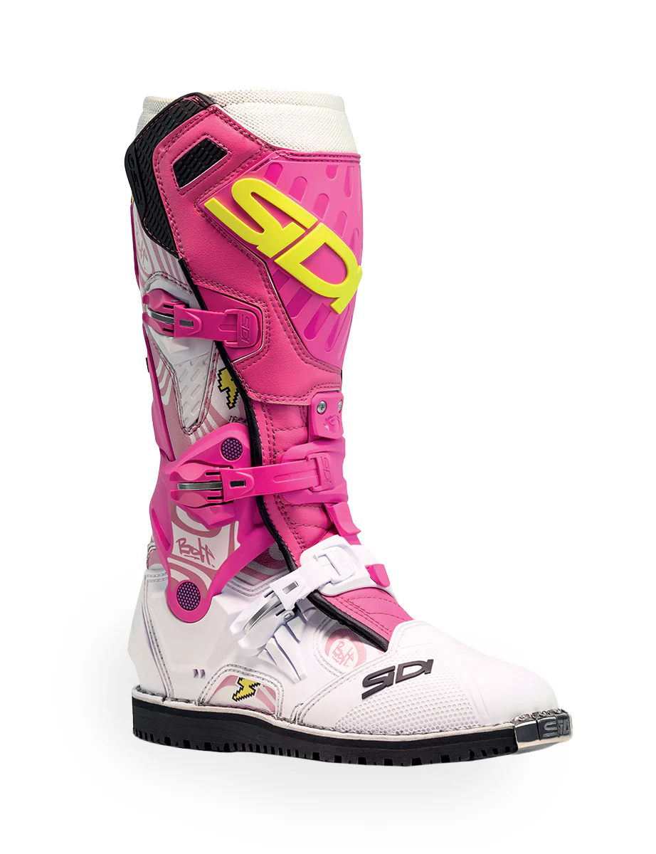 SIDI CROSSAIR HD BILLY BOLT 2025 - PINK WHITE