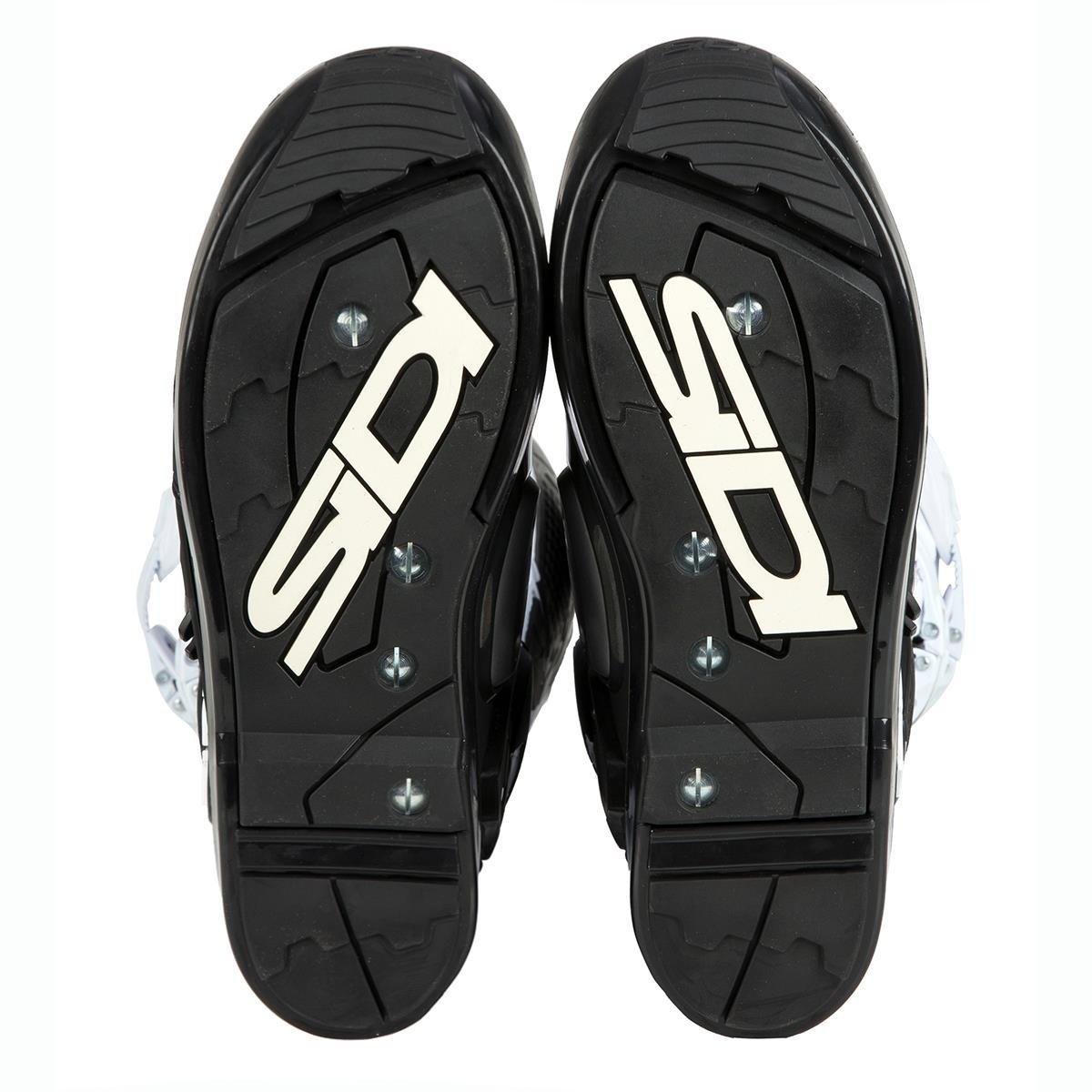 SIDI CROSSFIRE 3 SRS MX BOOTS - BLACK-WHITE