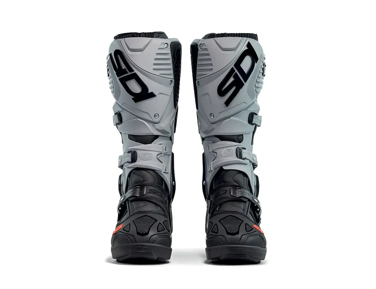 SIDI CROSSFIRE 3 SRS MX BOOTS - BLACK/ASH/GREY