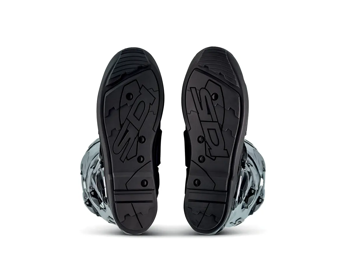 SIDI CROSSFIRE 3 SRS MX BOOTS - BLACK/ASH/GREY