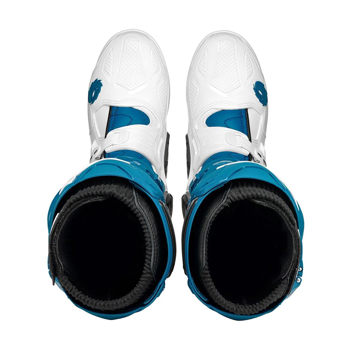 SIDI CROSSFIRE 3 SRS MX BOOTS - WHITE PETROL