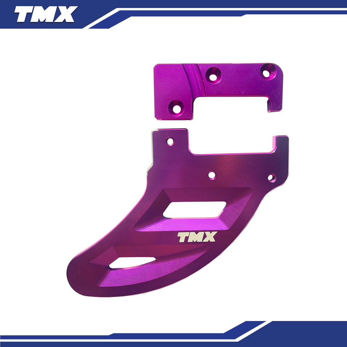 TMX REAR DISC GUARD - PURPLE