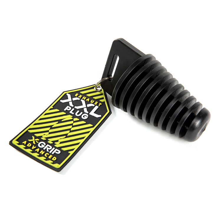 X-GRIP EXHAUST PLUG BLACK XXL FOR 4T BIKES (34-60MM) XG-2211