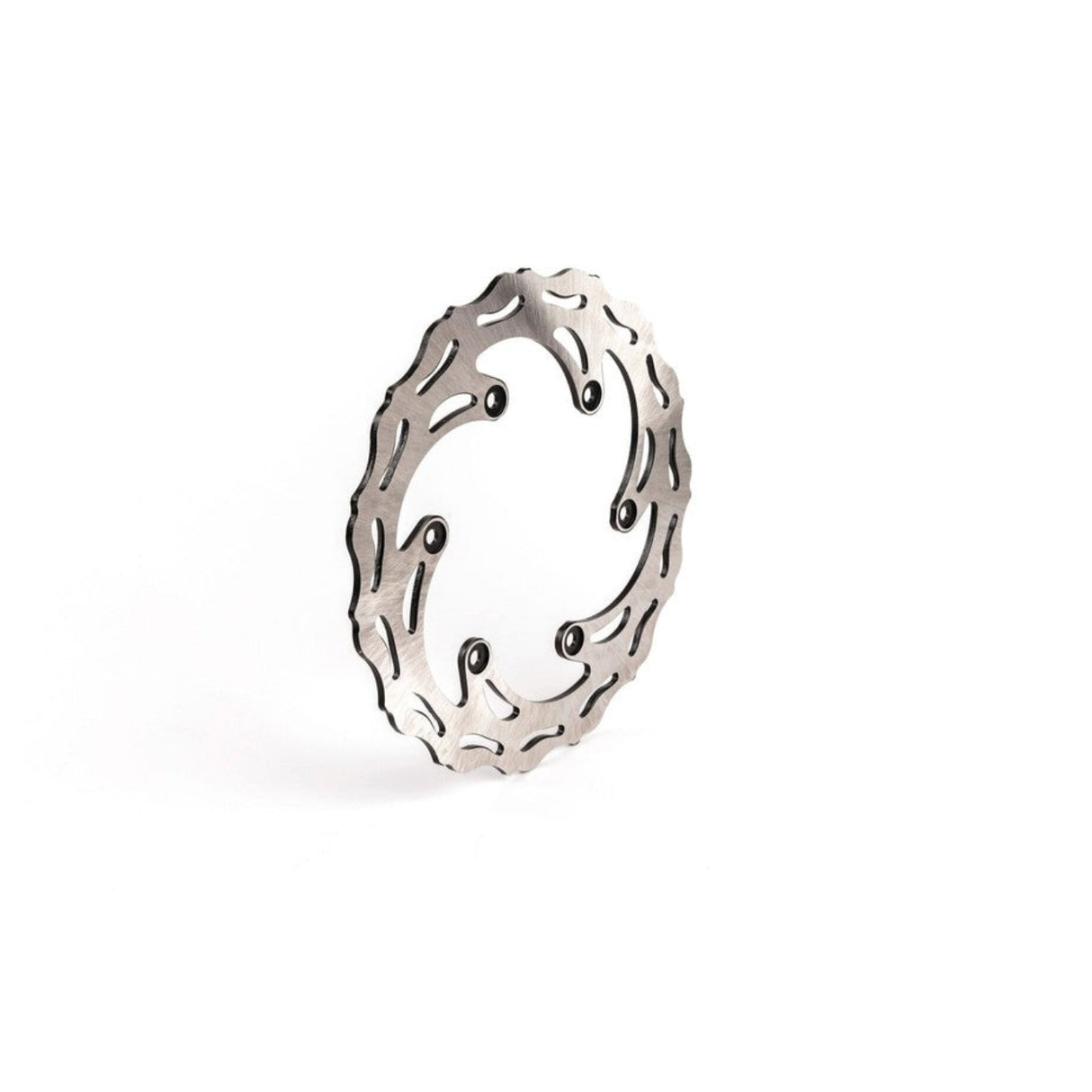 X-GRIP REAR BRAKE DISC 220MM - 3MM THICK KTM HUSQ - SILVER