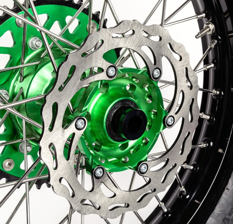 X-GRIP REAR BRAKE DISC 220MM - 3MM THICK KTM HUSQ - SILVER