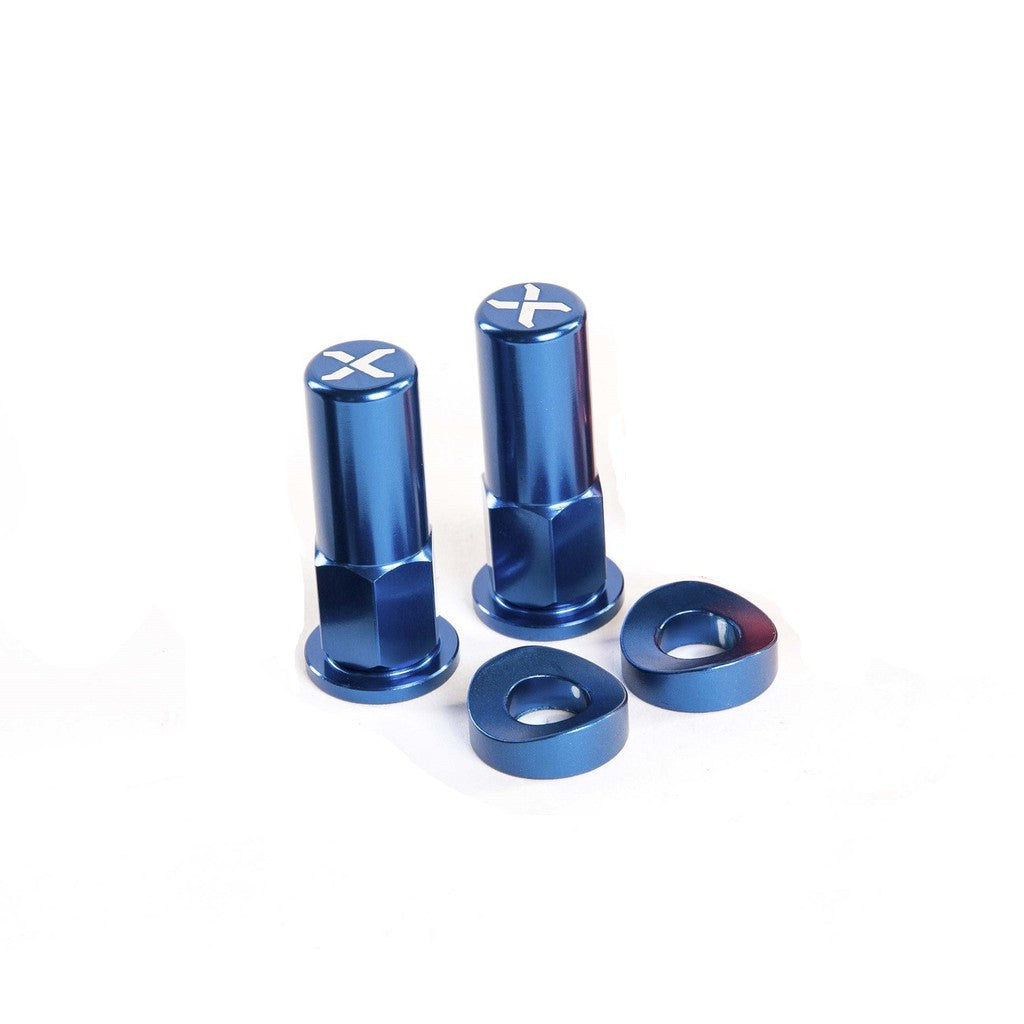 X-GRIP RIM LOCK TOWER NUT SET BLUE (M8)