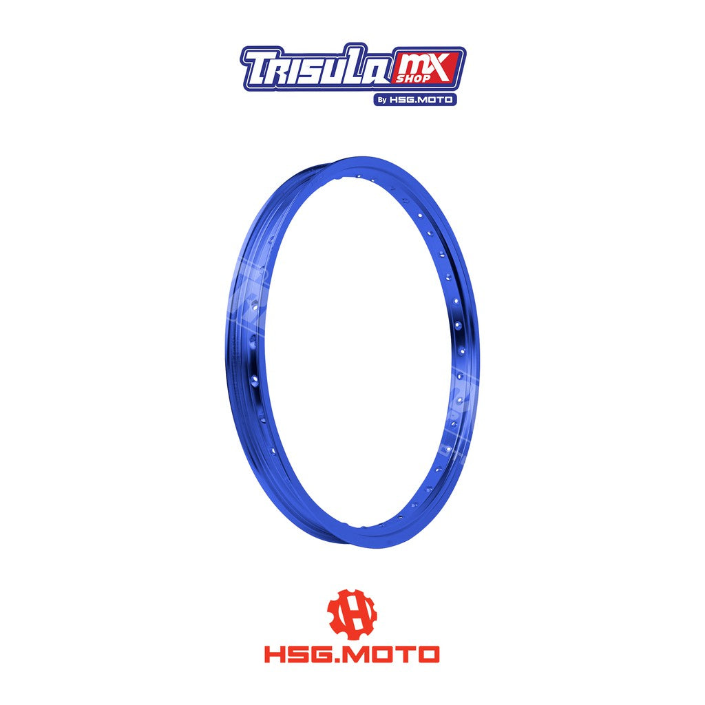 VELG TRAIL BELAKANG TMX ALUM MT RIM 1.85x18 36H - BLUE