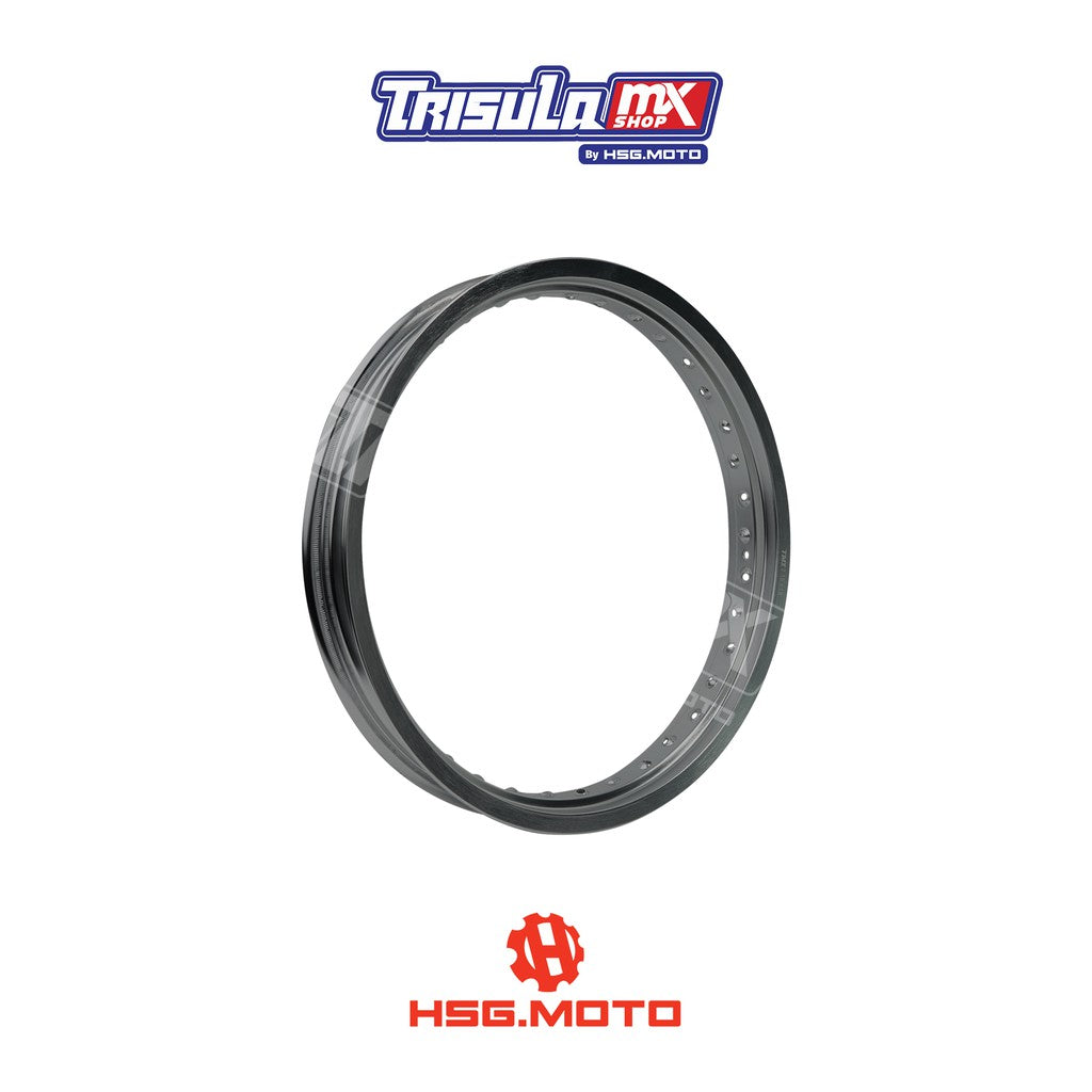 VELG TRAIL BELAKANG TMX ALUM MT RIM 2.15x18 36H - GREY