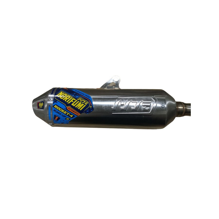 NORIFUMI EXHAUST ROCKET 4SE BORE UP KLX150 BF DTRACKER STAINLESS