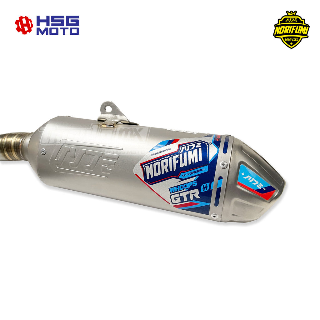 NORIFUMI EXHAUST WHOOPS KOMPETISI - WR155