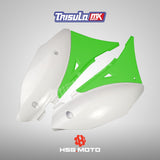 BODY SET GORDON KLX 150 - HIJAU PUTIH