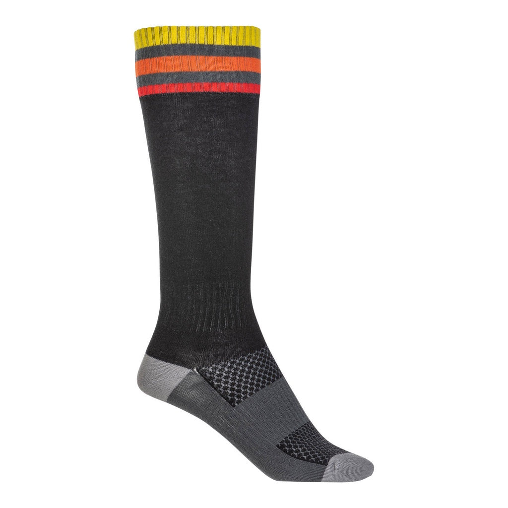 FLY MX SOCKS THIN YOUTH - BLACK