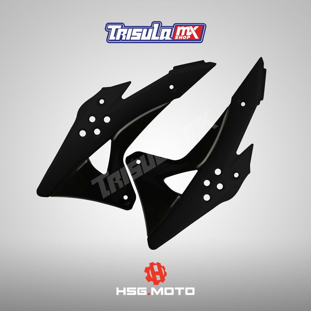 BODY SET GORDON KLX 150 - FULL HITAM