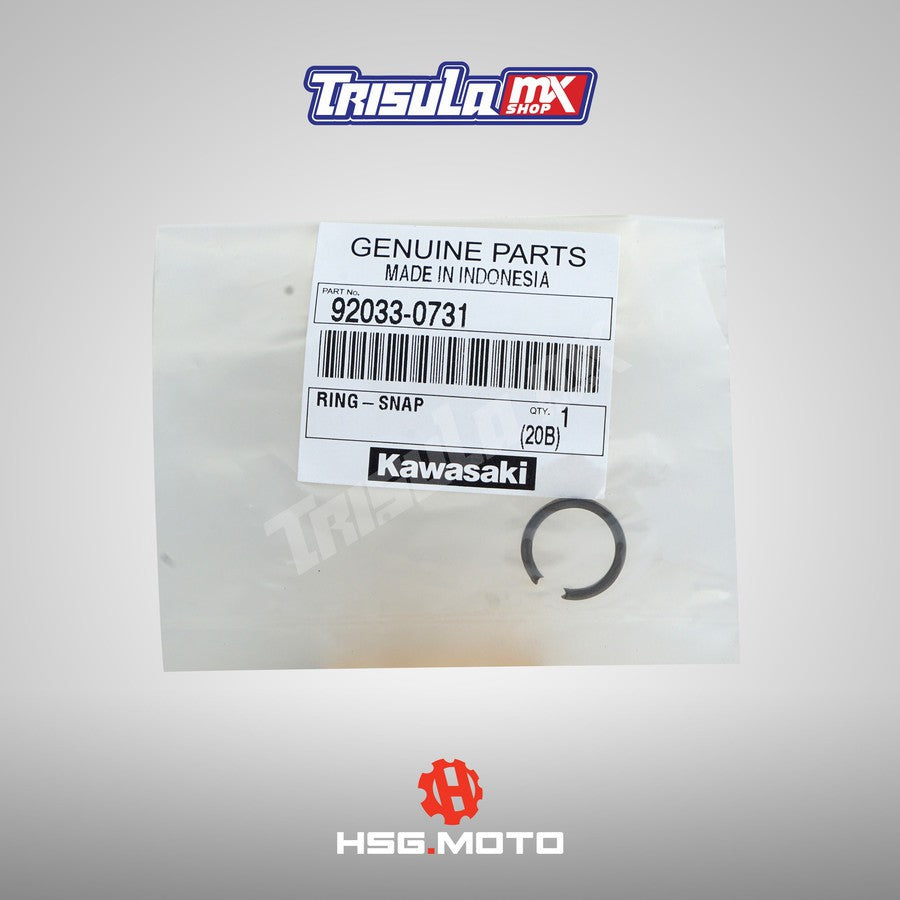 KAWASAKI KLX150S RING SNAP 92033-0731