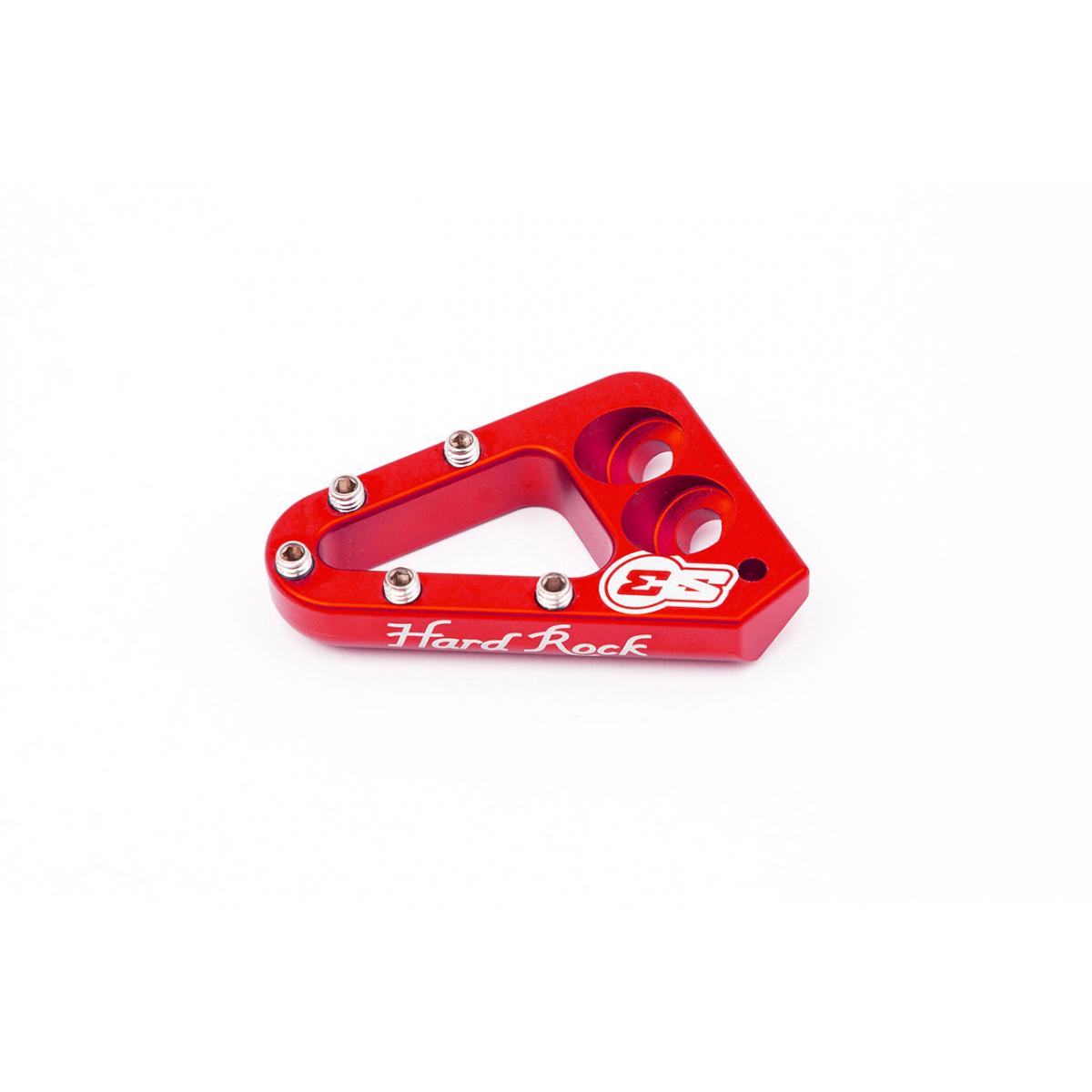 S3 REAR BRAKE STEP PLATE KTM/HUSQ 21 - RED