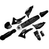 BODY SET GORDON KLX 150 - FULL HITAM