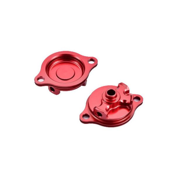 ACCOSSATO OFFROAD FILTER COVER CRF450 - RED