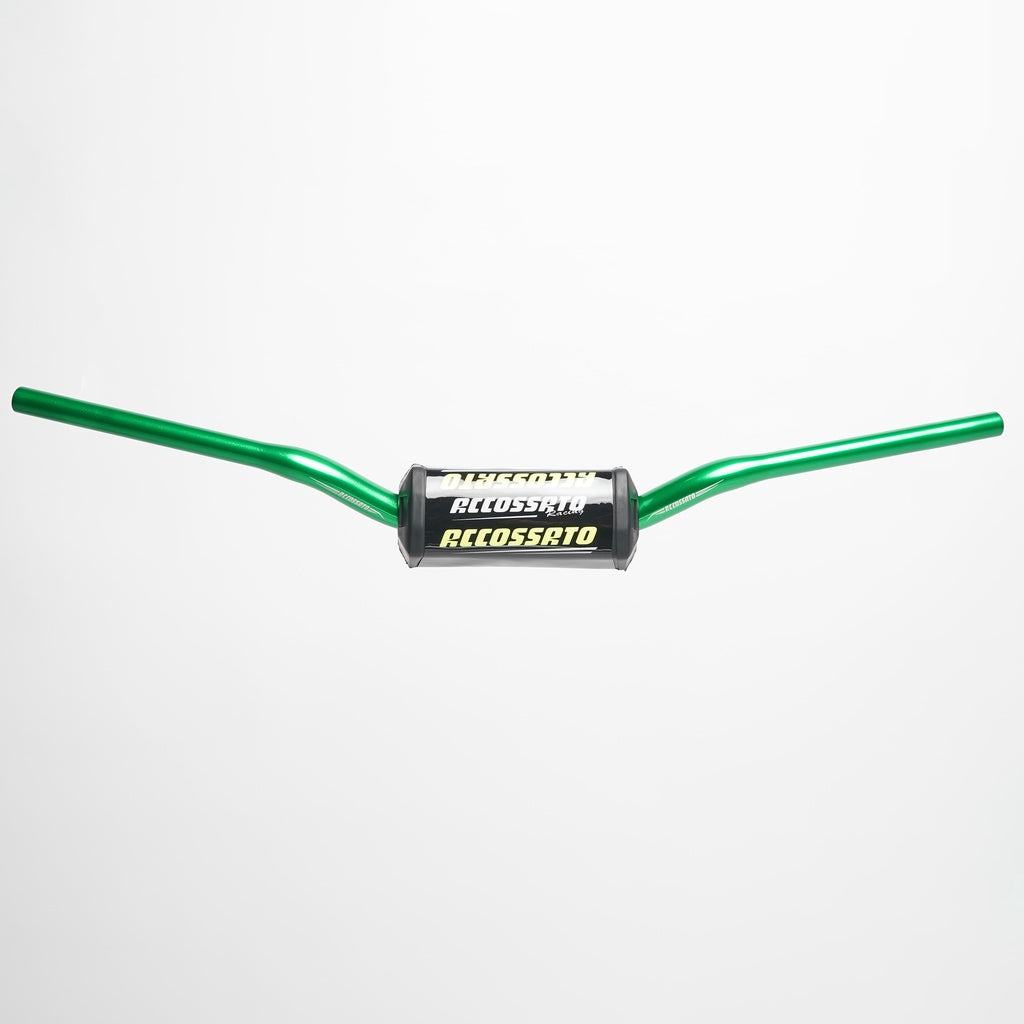 ACCOSSATO OFFROAD HANDLEBAR / FATBAR - GREEN/BLACK