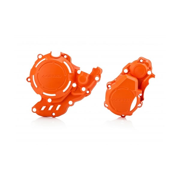 ACERBIS X-POWER KIT COVER MESIN EXC-F250/350 - ORANGE
