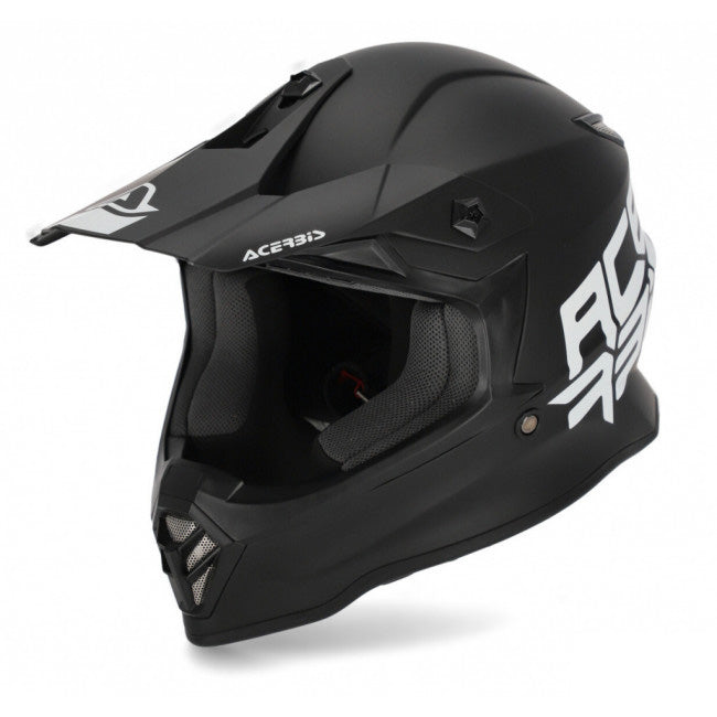 ACERBIS STEEL JUNIOR HELMET - BLACK