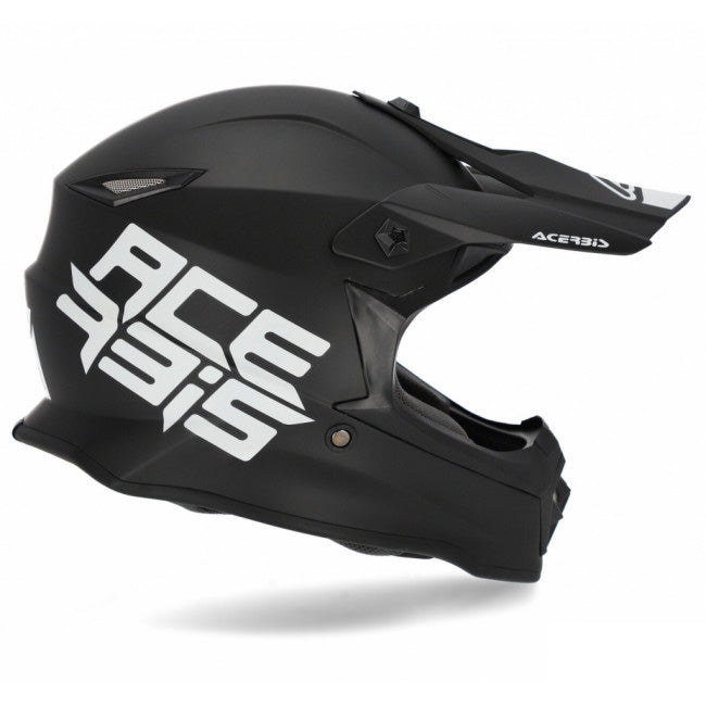 ACERBIS STEEL JUNIOR HELMET - BLACK