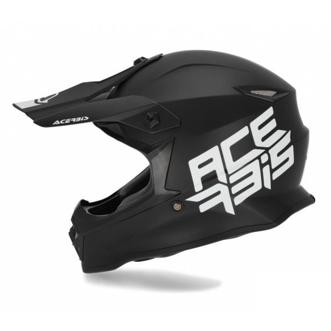 ACERBIS STEEL JUNIOR HELMET - BLACK