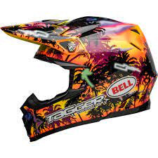BELL MOTO-9S HELMET - TAGGER TROPICAL - XL