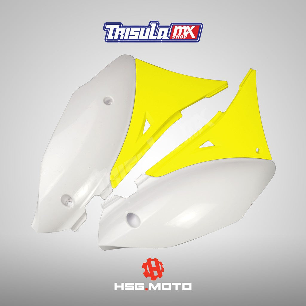 BODY SET GORDON KLX 150 - KUNING PUTIH