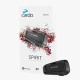 CARDO SPIRIT SINGLE INTERCOM HELM BLUETOOTH SPEAKER WATERPROOF