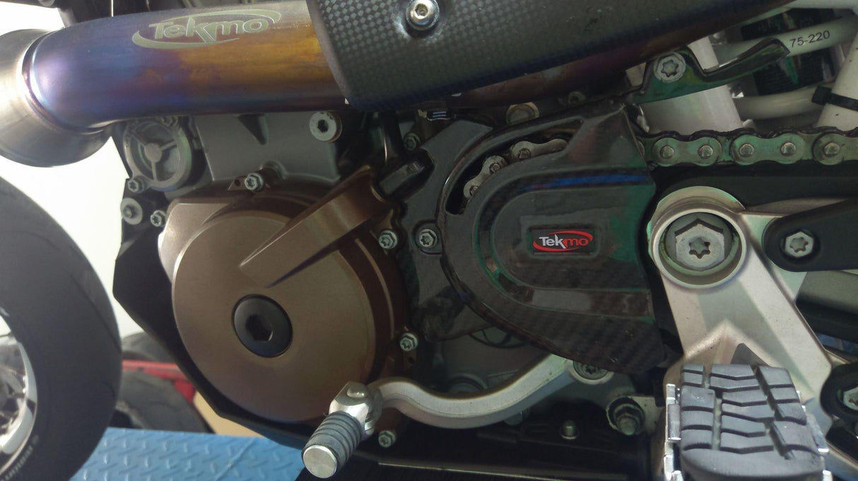 COVER GEAR DEPAN Carbon Sprocket Cover HUSQ 701 SM 701 Enduro