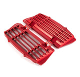 COVER RADIATOR X-GRIP AIR FORCE SET KTM HUSQ - RED