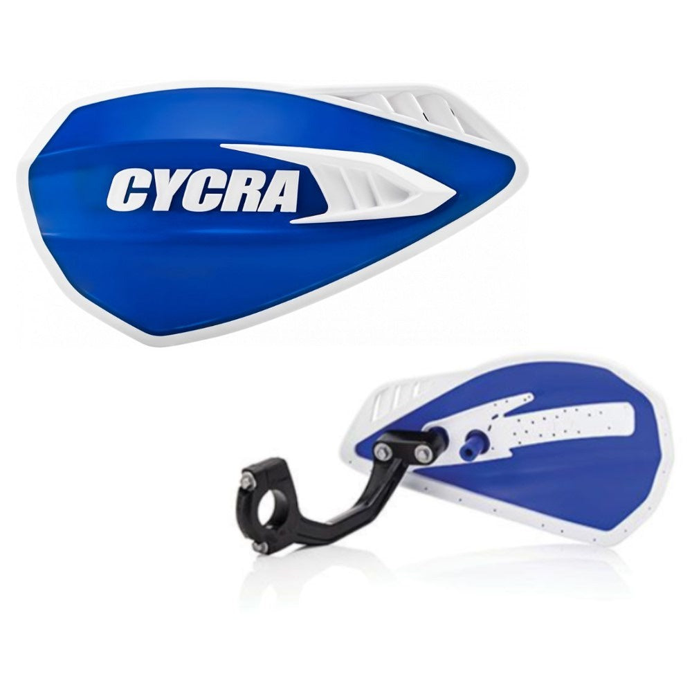 CYCRA HANDGUARDS CYCLONE - BLUE WHITE