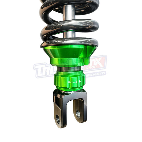 DELKEVIC MONOSHOCK KLX 150 - BLACK/GREEN