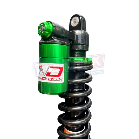 DELKEVIC MONOSHOCK KLX 150 - BLACK/GREEN
