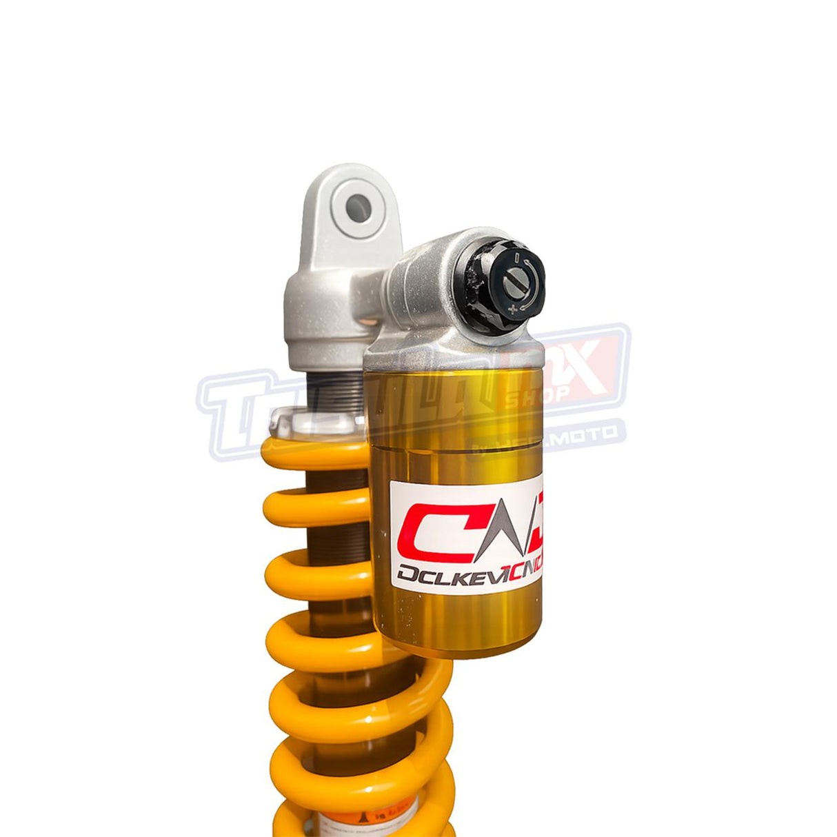 DELKEVIC MONOSHOCK KLX 150 - YELLOW/SILVER