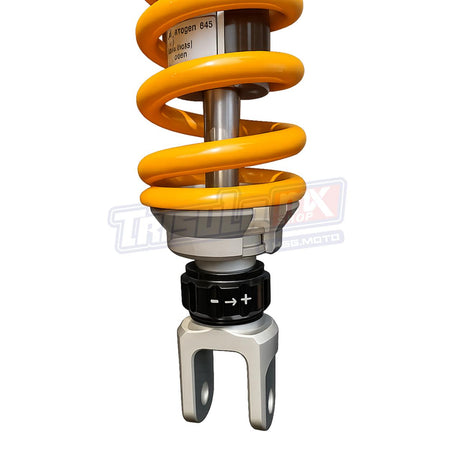 DELKEVIC MONOSHOCK KLX 150 - YELLOW/SILVER