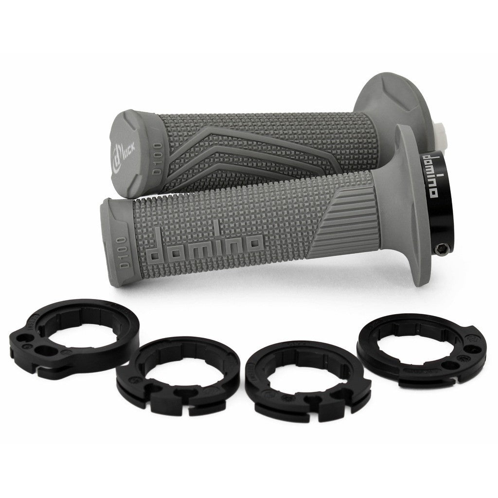 DOMINO MONO COLOUR GRIPS - GRAY