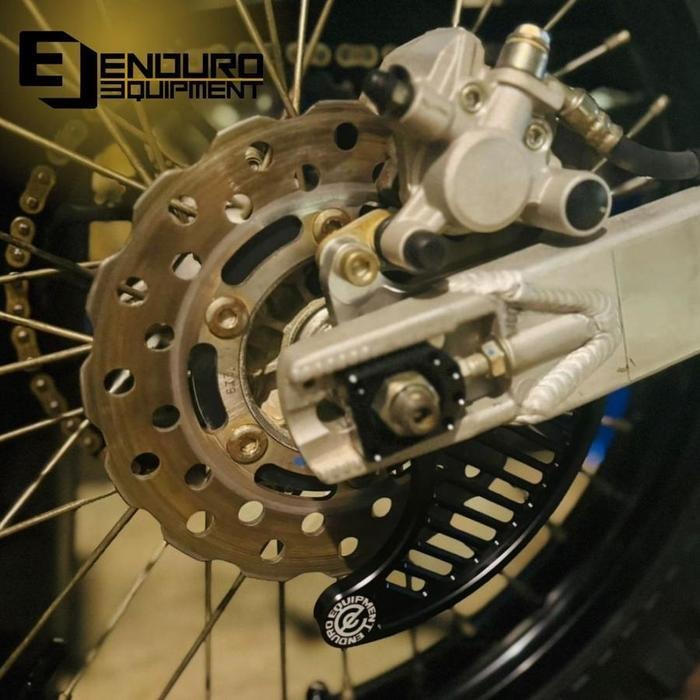 ENDURO EQUIPMENT DISC GUARD BELAKANG KLX 140 -  HIJAU