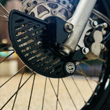 ENDURO EQUIPMENT DISC GUARD DEPAN KLX140 RF TELESCOPIC - HIJAU