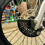 ENDURO EQUIPMENT DISC GUARD DEPAN KLX140 RF TELESCOPIC - HIJAU