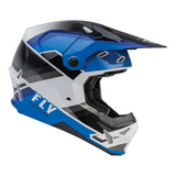 FLY RACING FORMULA CP RUSH HELMET 22 - BLACK/BLUE/WHITE