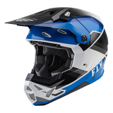 FLY RACING FORMULA CP RUSH HELMET 22 - BLACK/BLUE/WHITE