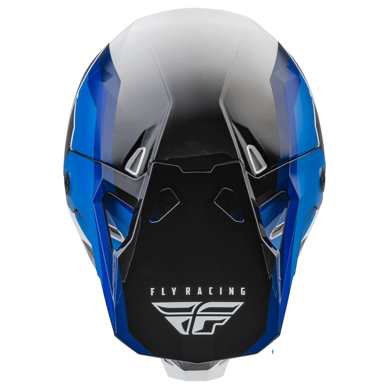 FLY RACING FORMULA CP RUSH HELMET 22 - BLACK/BLUE/WHITE