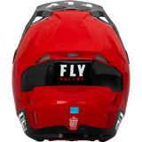 FLY RACING FORMULA CP SLANT HELMET 23 - RED/BLACK/WHITE