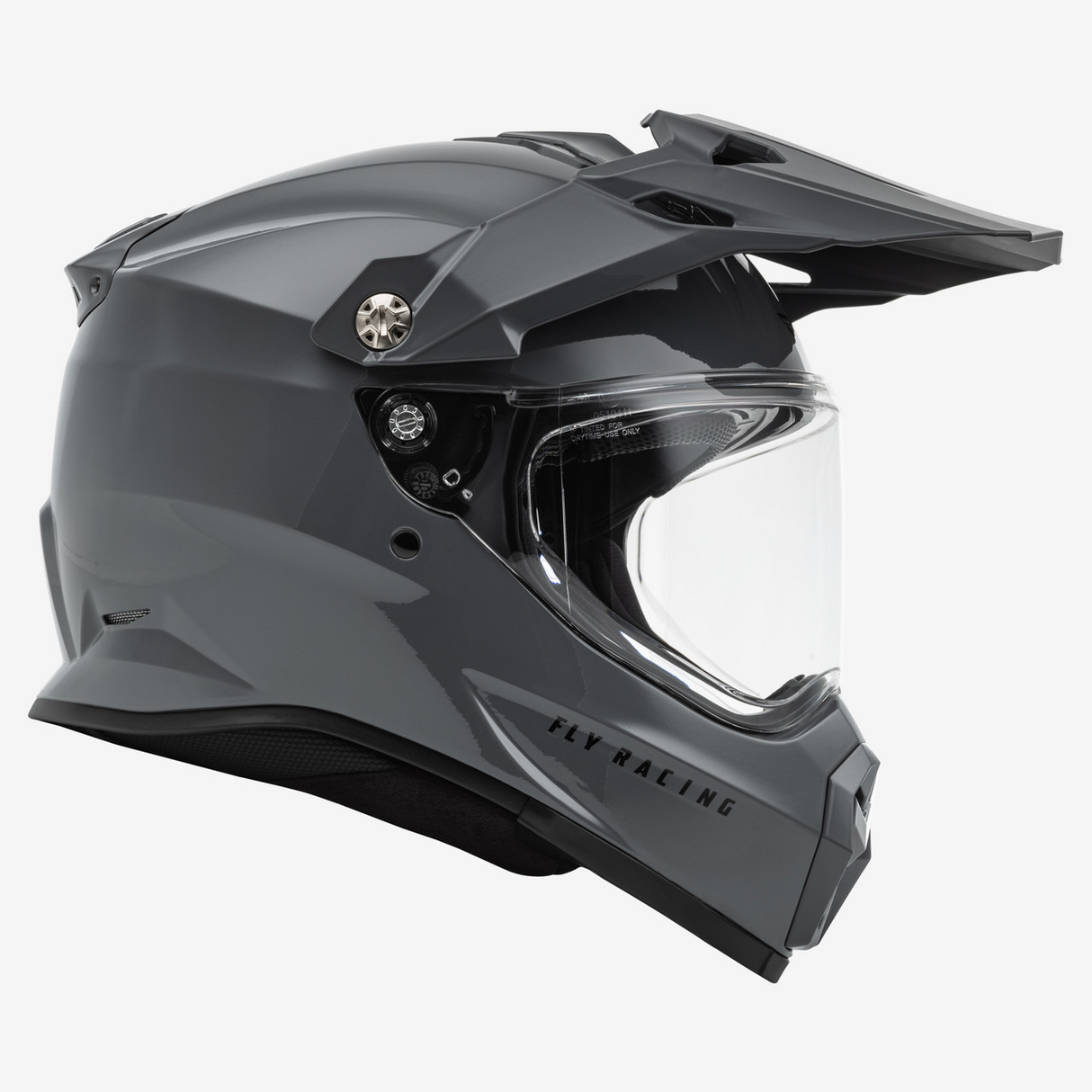 FLY RACING TREKKER SOLID HELMET 2023 - GREY