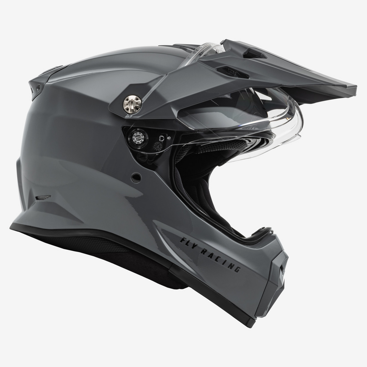 FLY RACING TREKKER SOLID HELMET 2023 - GREY