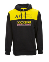 FLY ROCKSTAR PULLOVER HOODIE - BLACK YELLOW RED