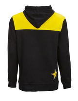 FLY ROCKSTAR PULLOVER HOODIE - BLACK YELLOW RED