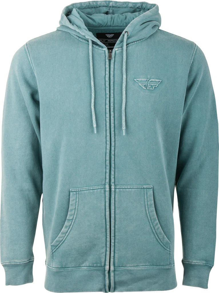 FLY SNOW WASH HOODIE - SAGE